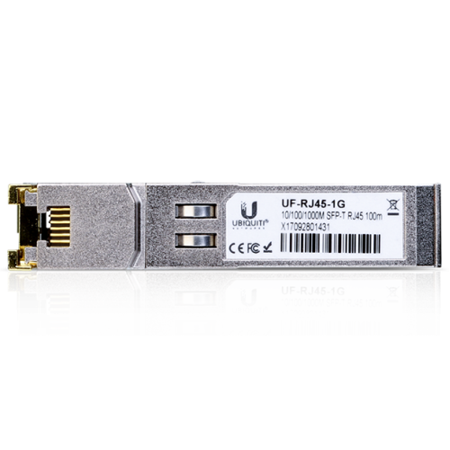 UBIQUITI SFP-трансивер 1G SFP to 1GbE RJ45