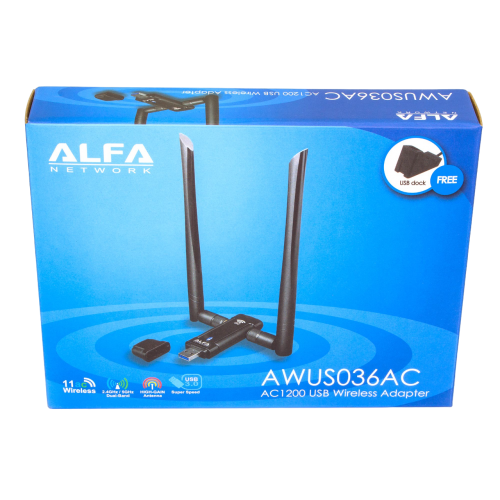 UBIQUITI Wi-Fi адаптер Alfa AWUS 036ACM